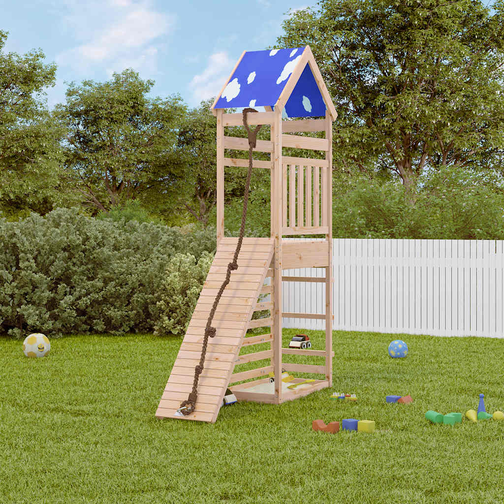 vidaXL Outdoor Playset Solid Wood Pine