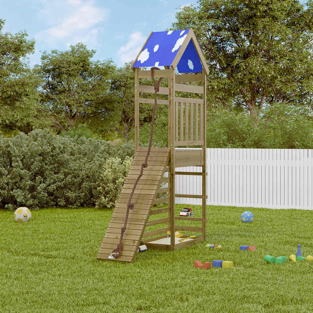 vidaXL Outdoor Playset Impregnated Wood Pine