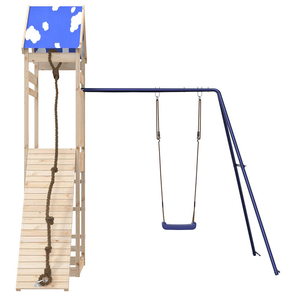 vidaXL Outdoor Playset Solid Wood Pine