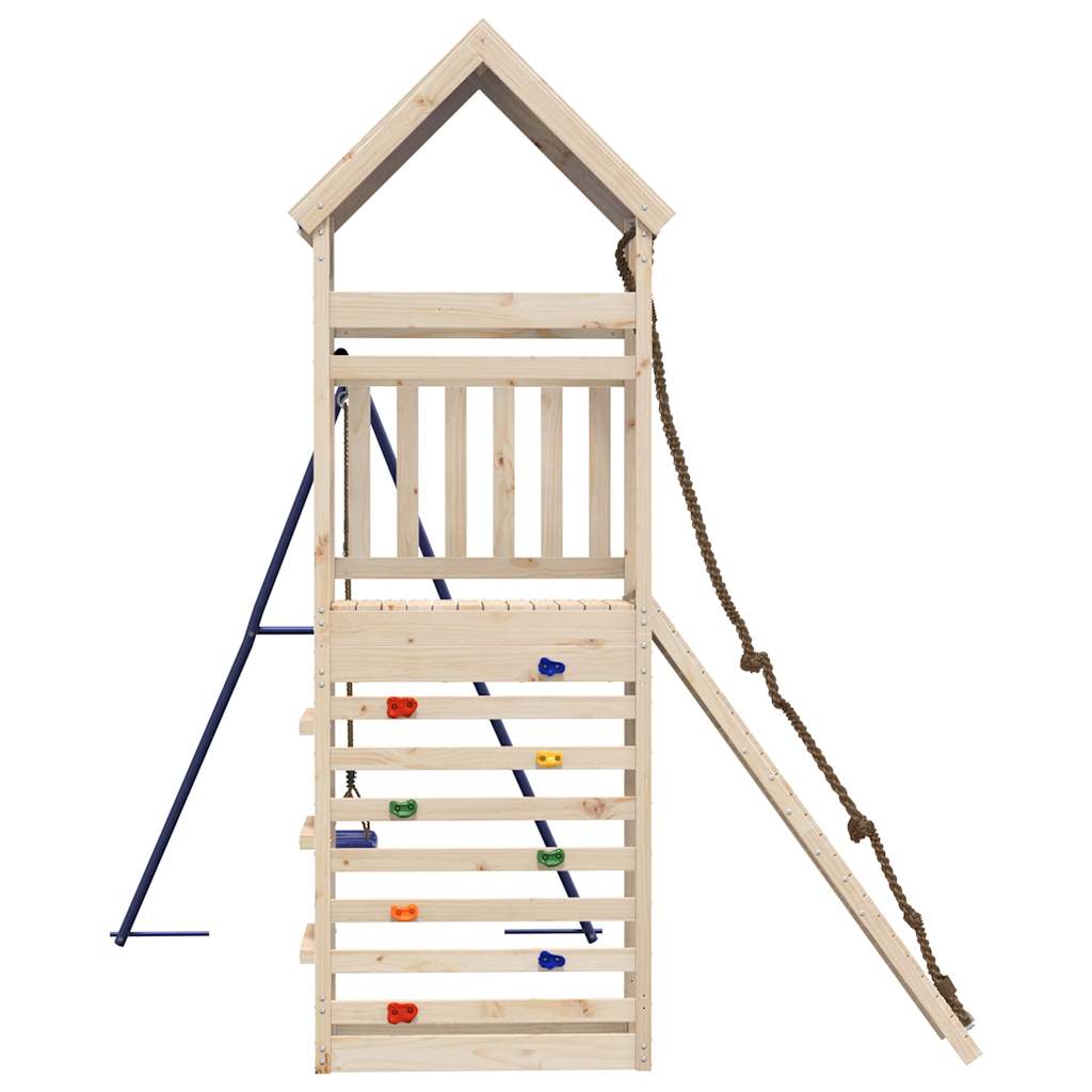 vidaXL Outdoor Playset Solid Wood Pine