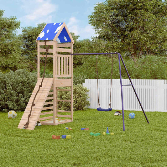 vidaXL Outdoor Playset Solid Wood Pine