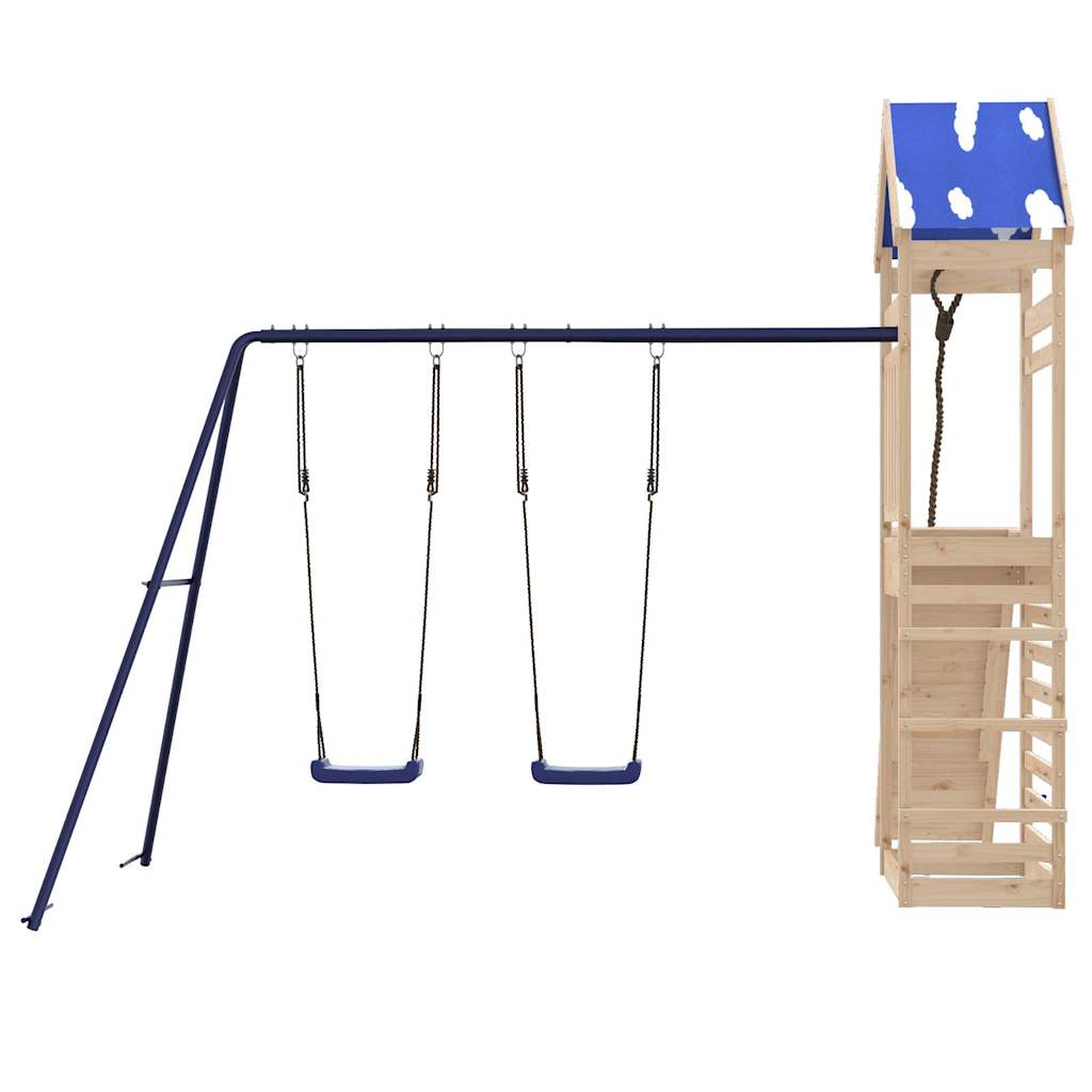 vidaXL Outdoor Playset Solid Wood Pine