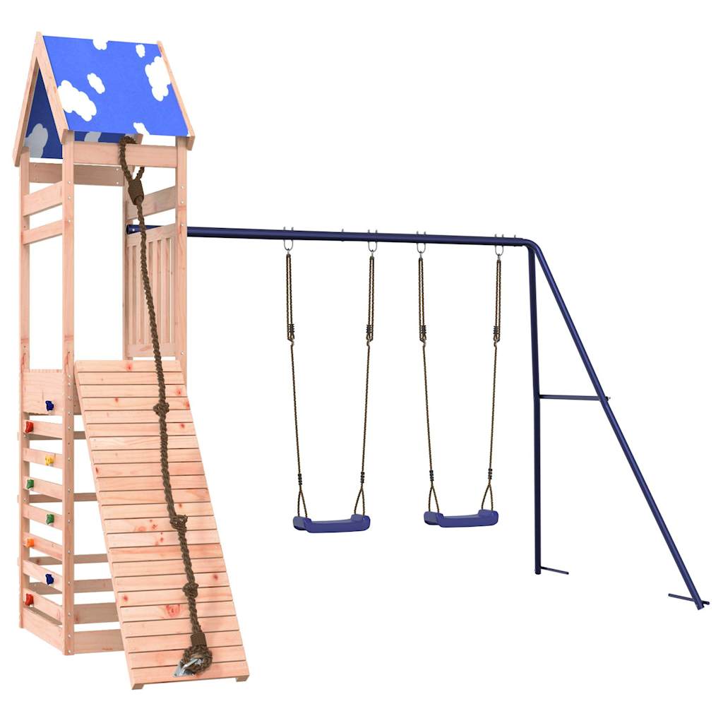 vidaXL Outdoor Playset Solid Wood Douglas