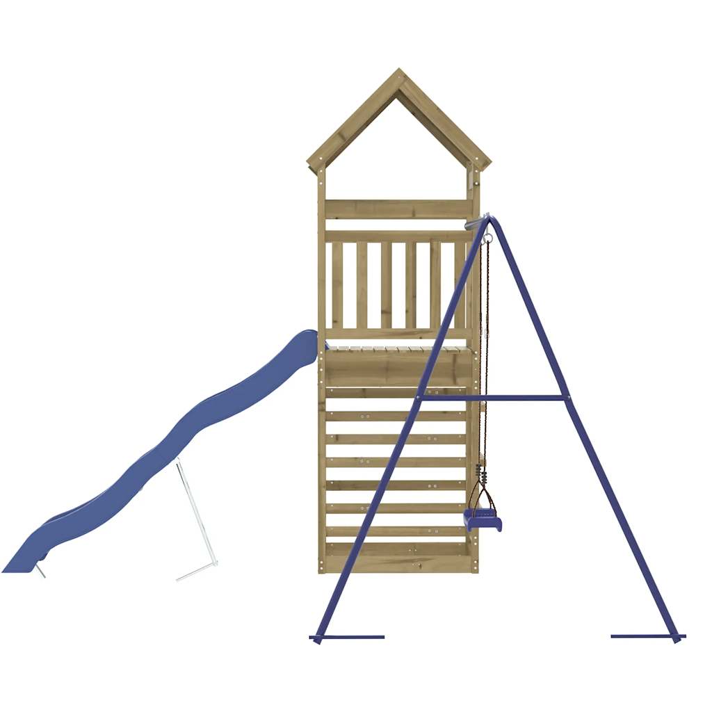 vidaXL Outdoor Playset Impregnated Wood Pine