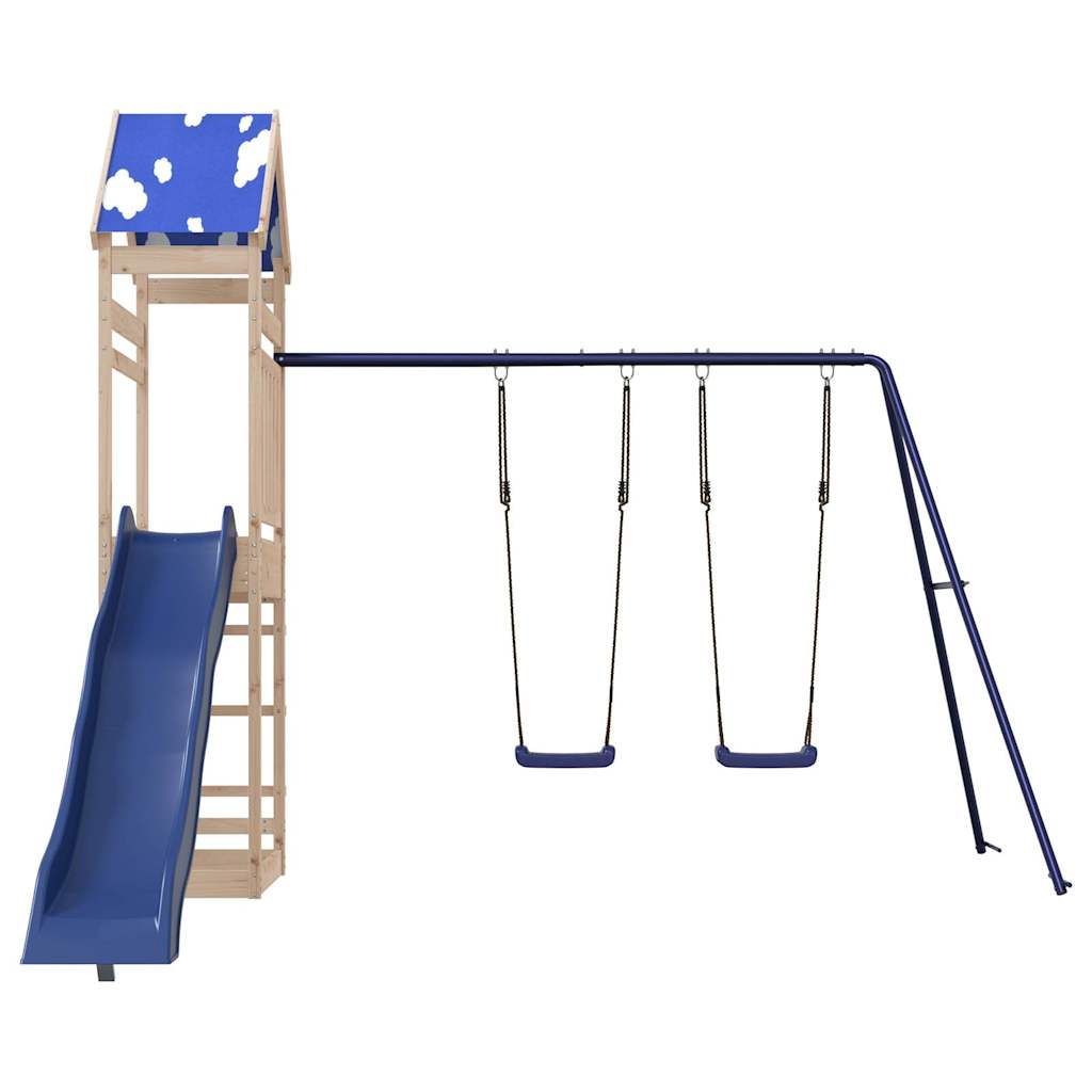 vidaXL Outdoor Playset Solid Wood Pine