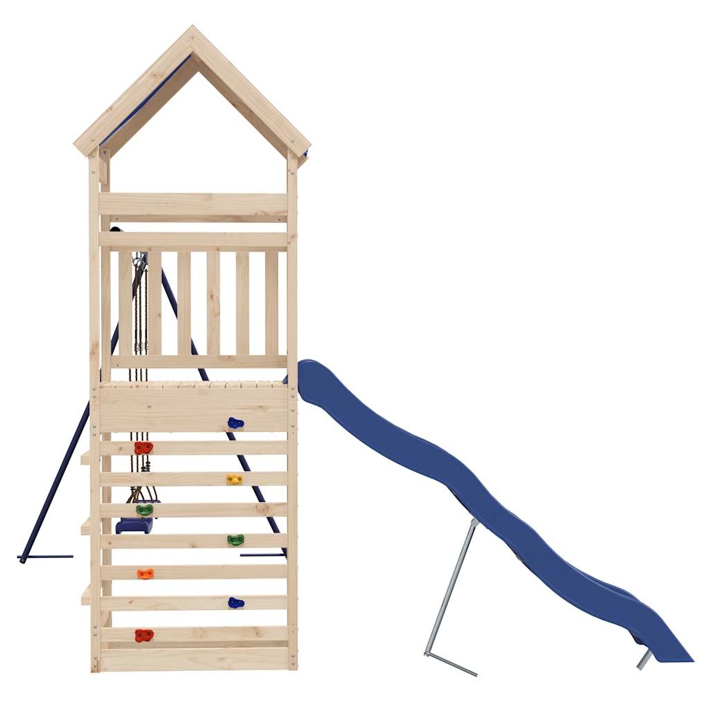 vidaXL Outdoor Playset Solid Wood Pine