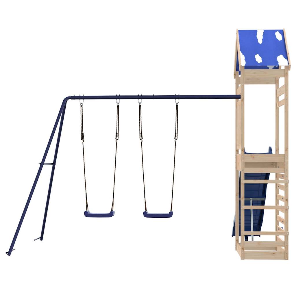 vidaXL Outdoor Playset Solid Wood Pine