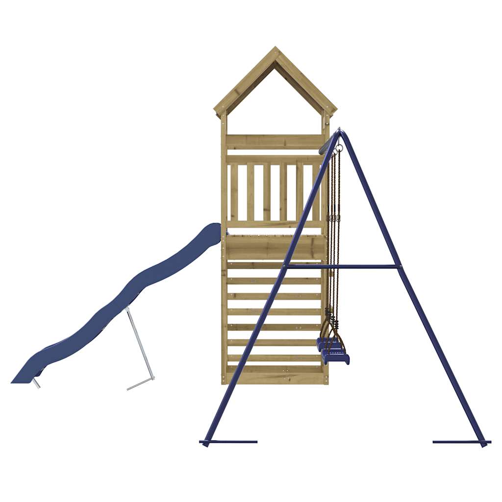 vidaXL Outdoor Playset Impregnated Wood Pine