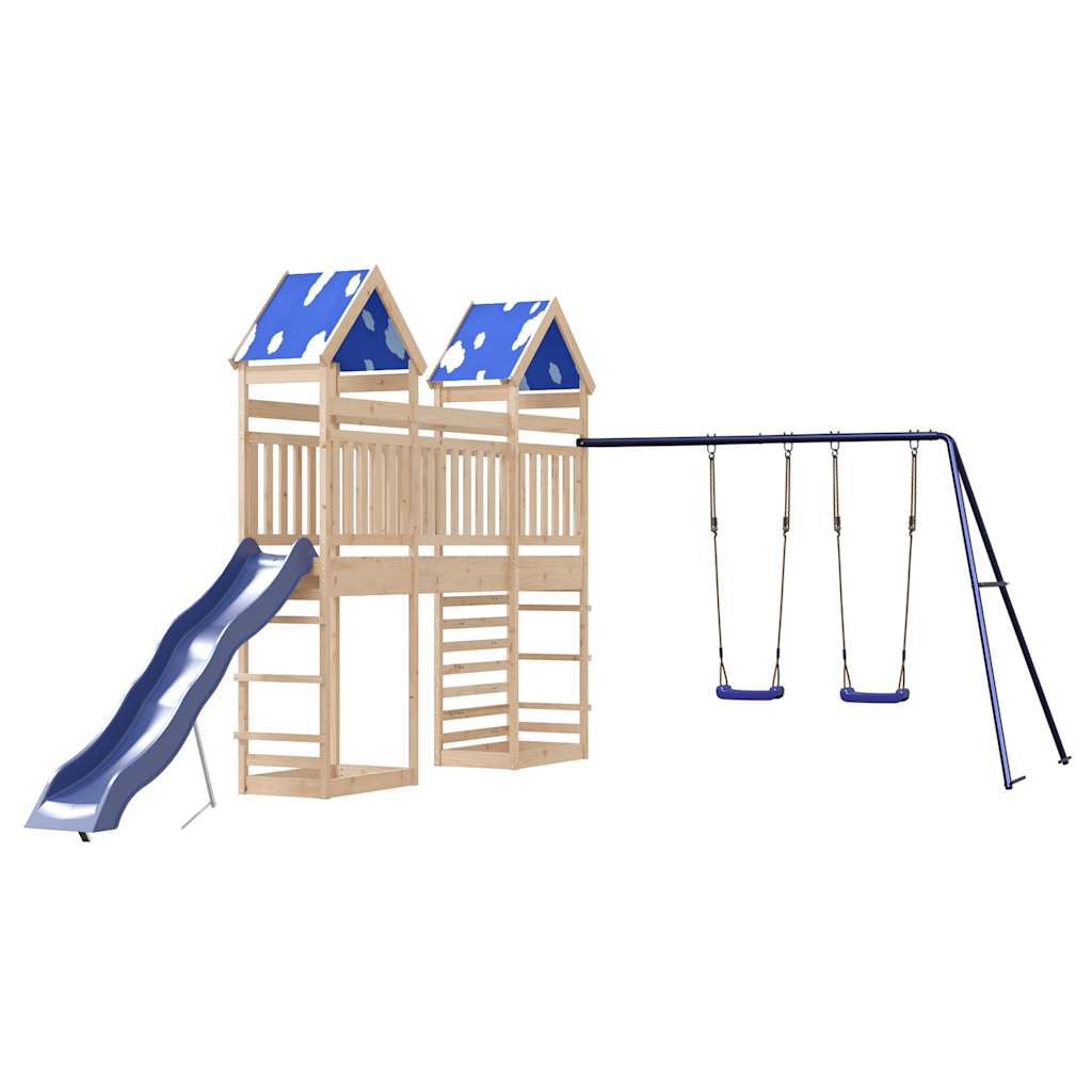 vidaXL Outdoor Playset Solid Wood Pine