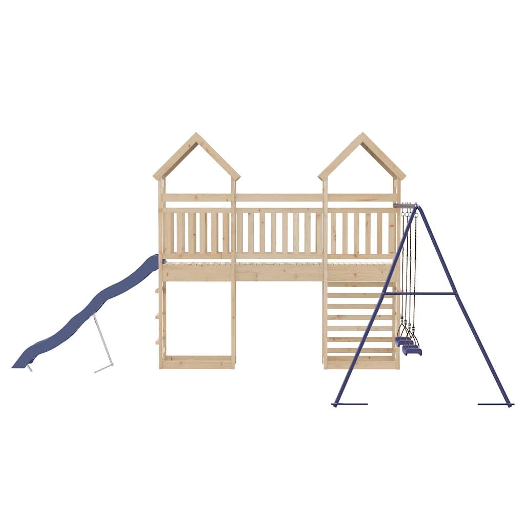 vidaXL Outdoor Playset Solid Wood Pine