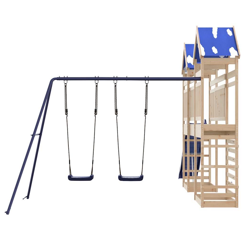 vidaXL Outdoor Playset Solid Wood Pine