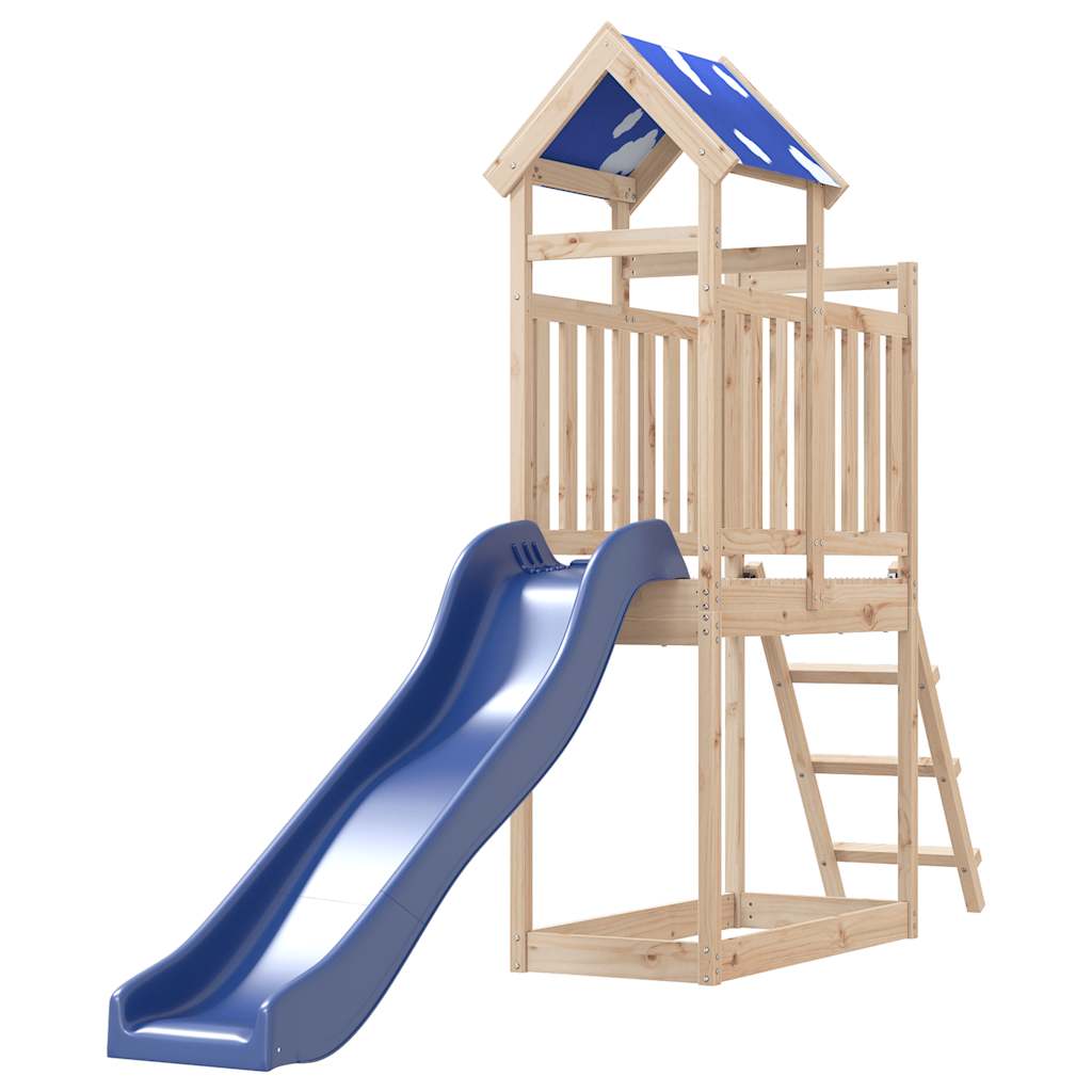 vidaXL Outdoor Playset Solid Wood Pine