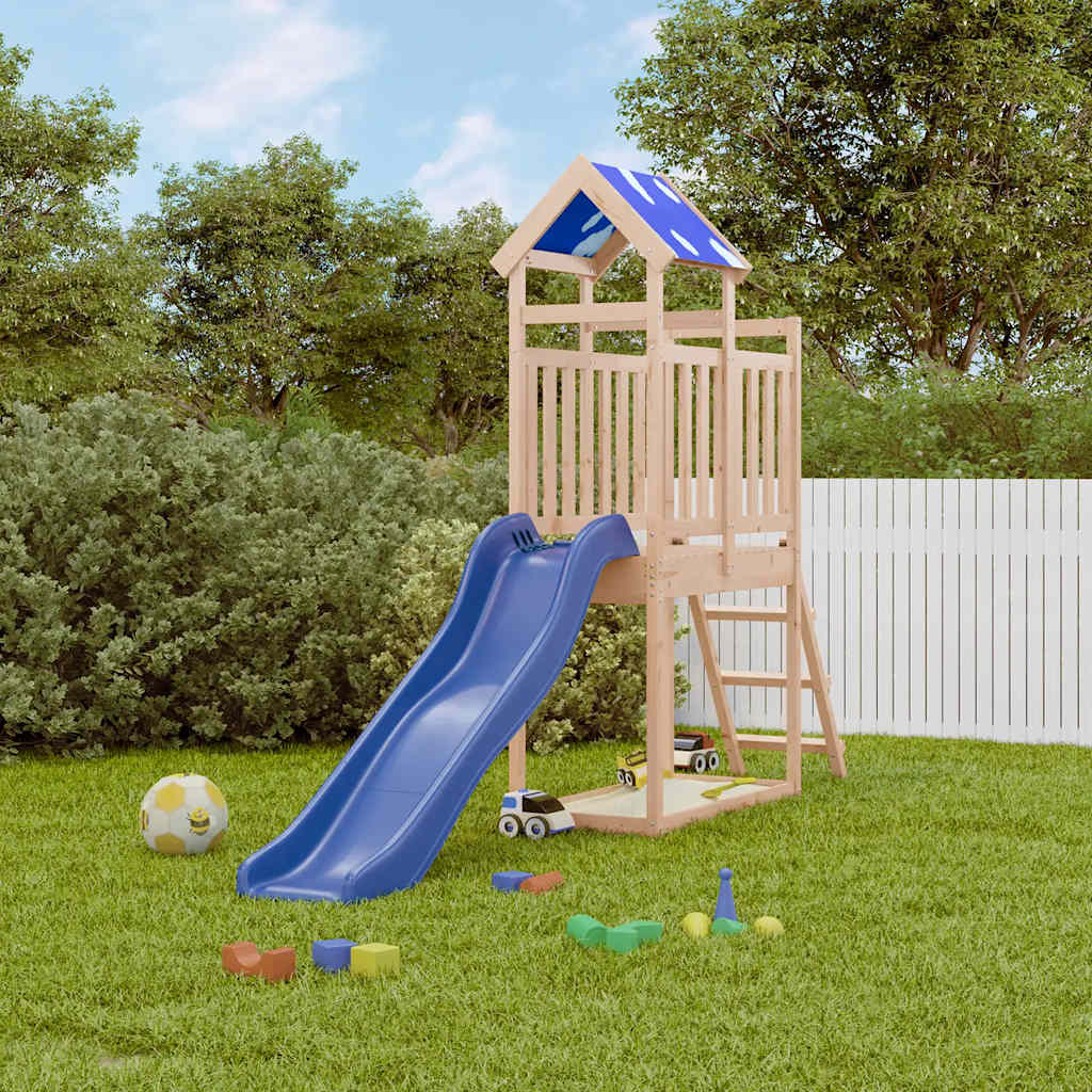 vidaXL Outdoor Playset Solid Wood Pine