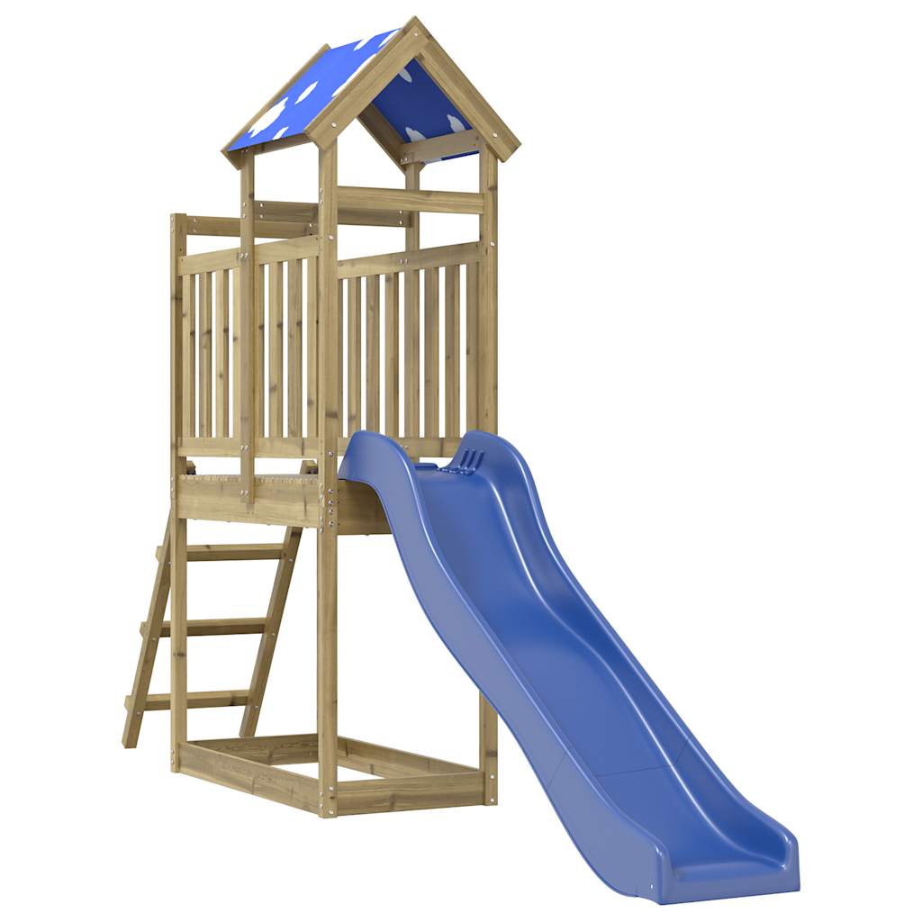 vidaXL Outdoor Playset Impregnated Wood Pine