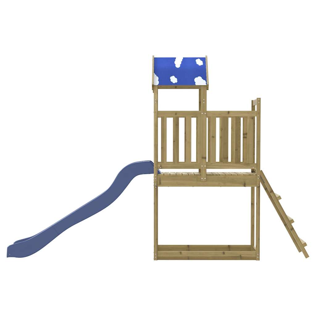 vidaXL Outdoor Playset Impregnated Wood Pine