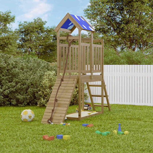 vidaXL Outdoor Playset Impregnated Wood Pine