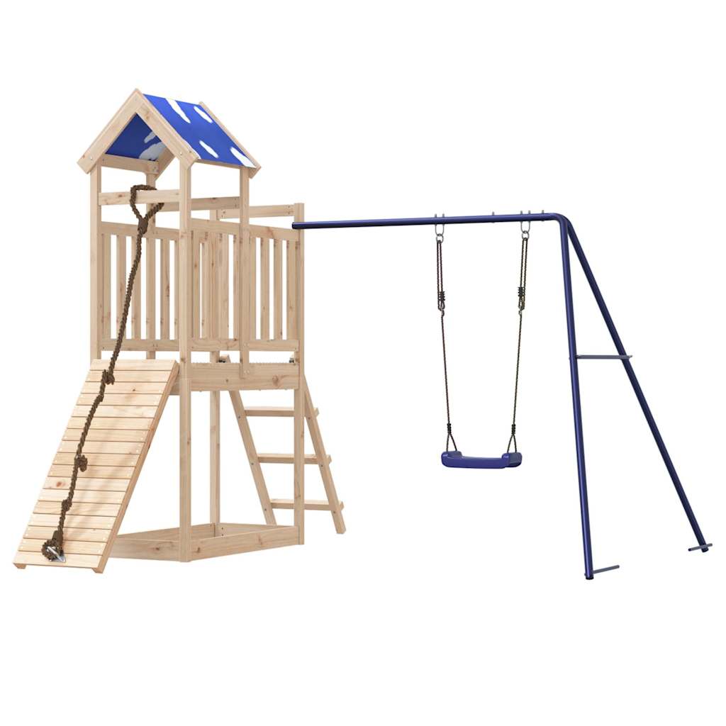 vidaXL Outdoor Playset Solid Wood Pine