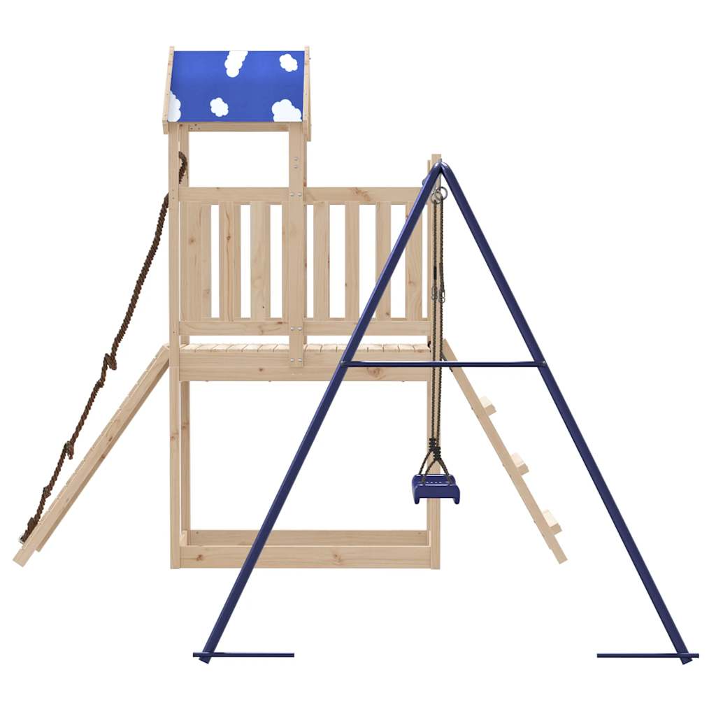 vidaXL Outdoor Playset Solid Wood Pine