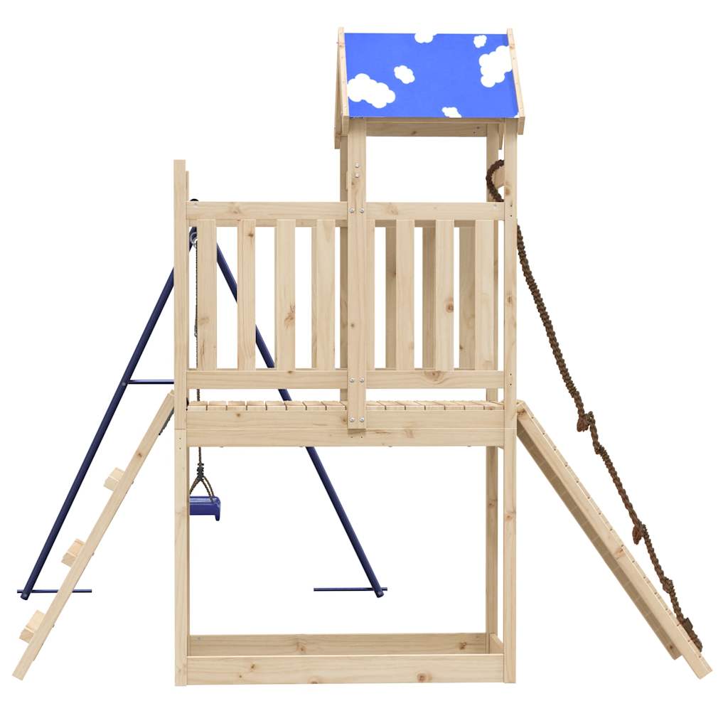 vidaXL Outdoor Playset Solid Wood Pine