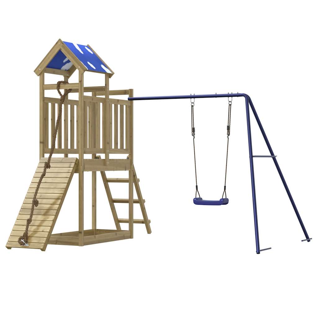 vidaXL Outdoor Playset Impregnated Wood Pine