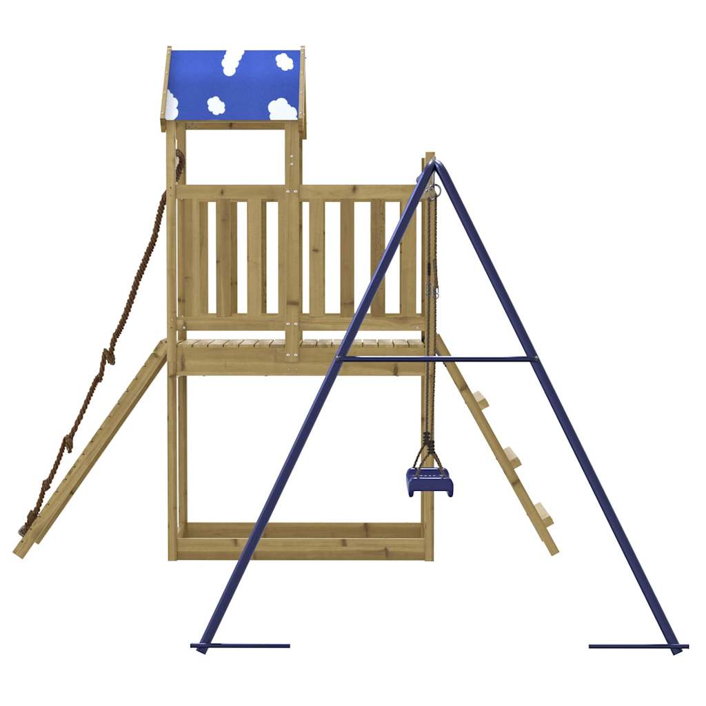 vidaXL Outdoor Playset Impregnated Wood Pine