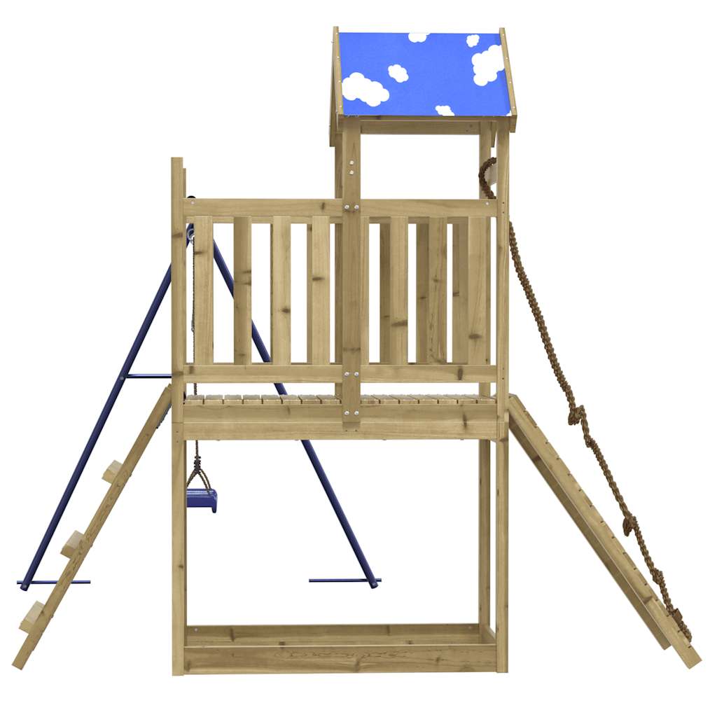 vidaXL Outdoor Playset Impregnated Wood Pine