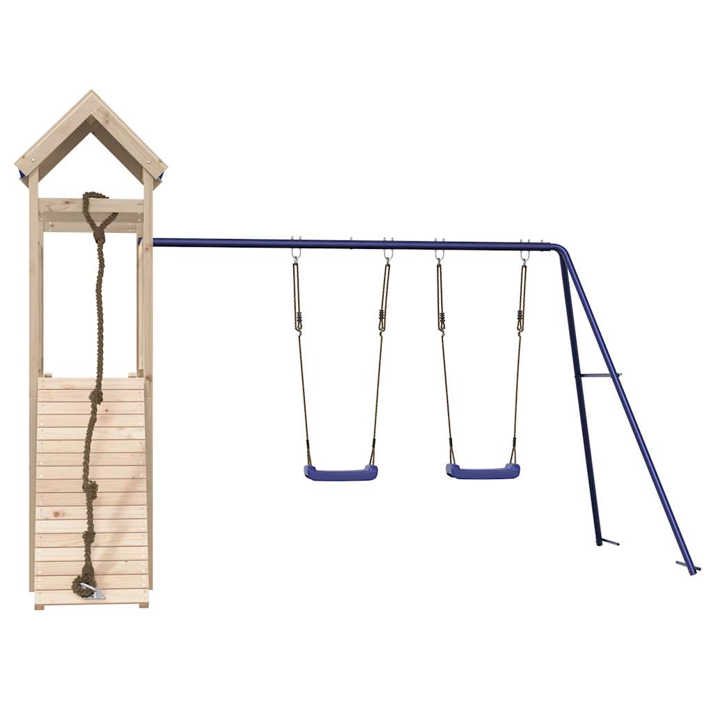 vidaXL Outdoor Playset Solid Wood Pine