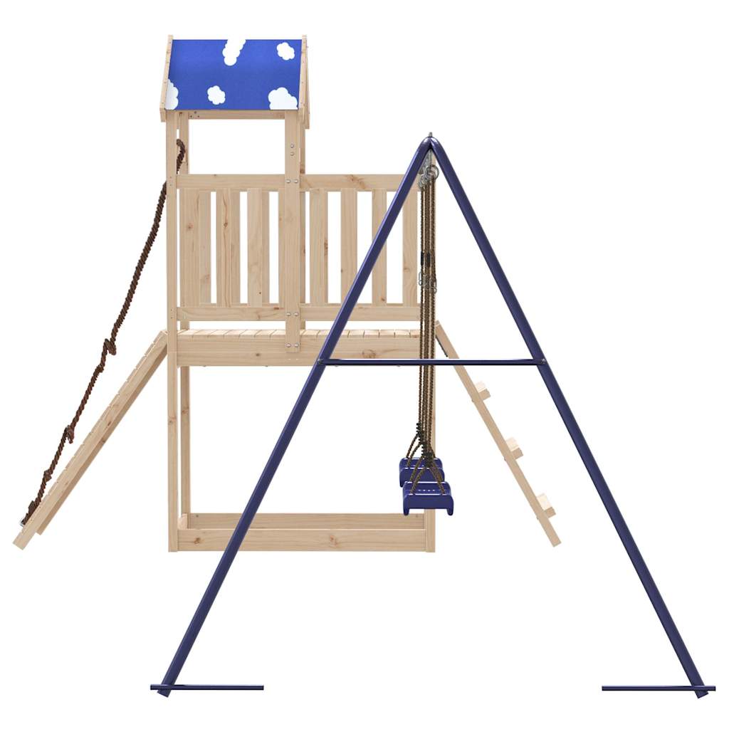 vidaXL Outdoor Playset Solid Wood Pine