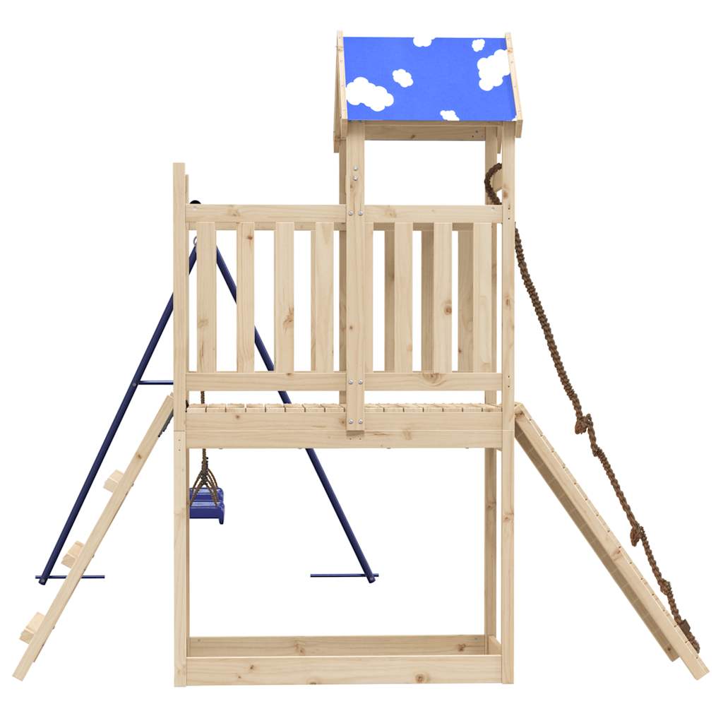 vidaXL Outdoor Playset Solid Wood Pine