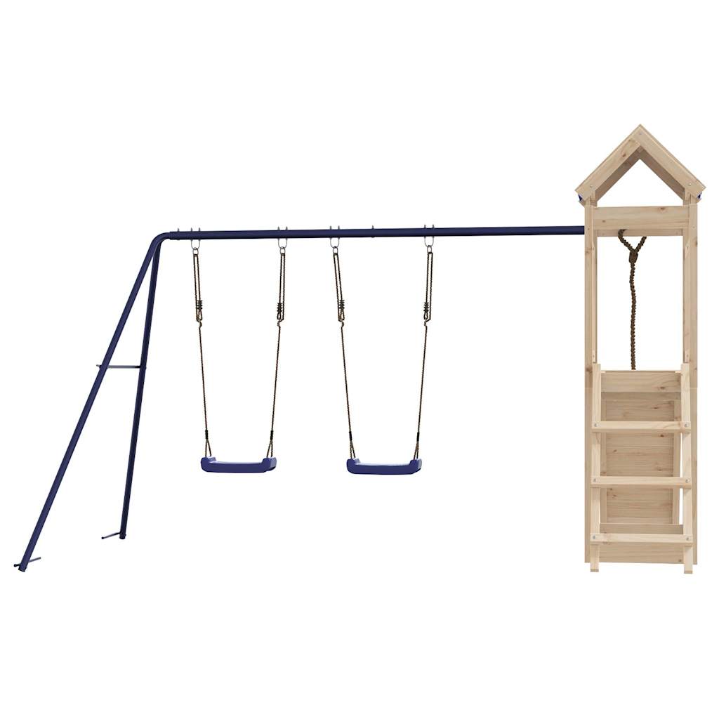 vidaXL Outdoor Playset Solid Wood Pine