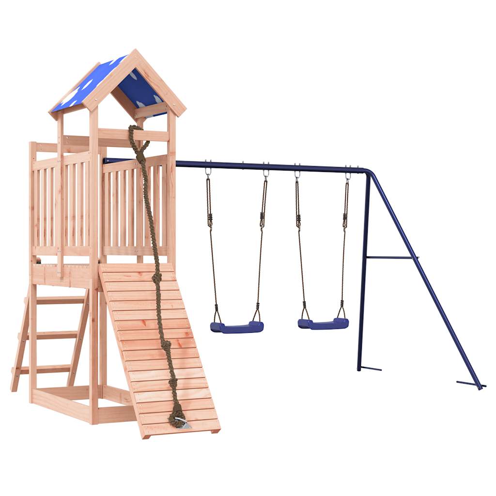 vidaXL Outdoor Playset Solid Wood Douglas