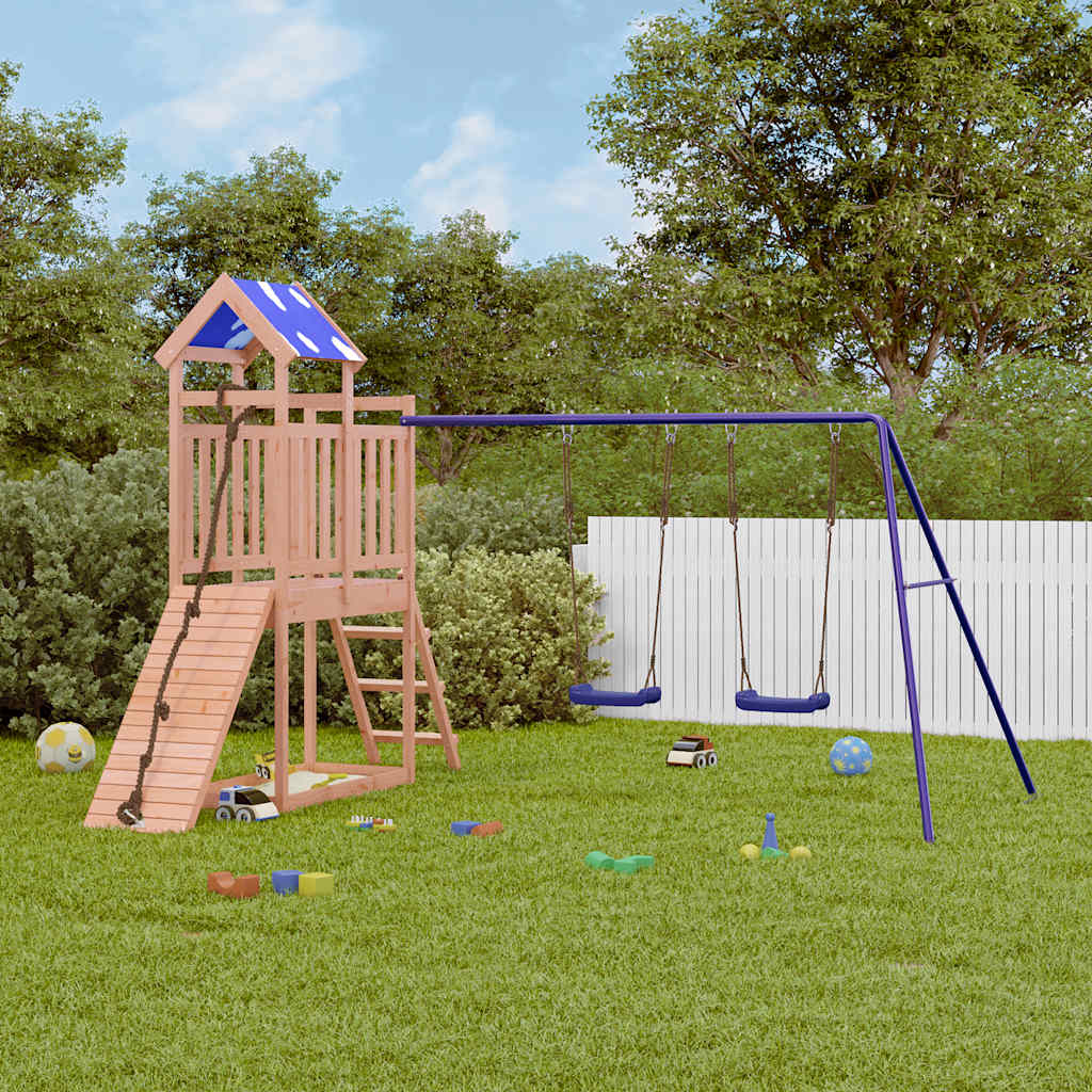 vidaXL Outdoor Playset Solid Wood Douglas