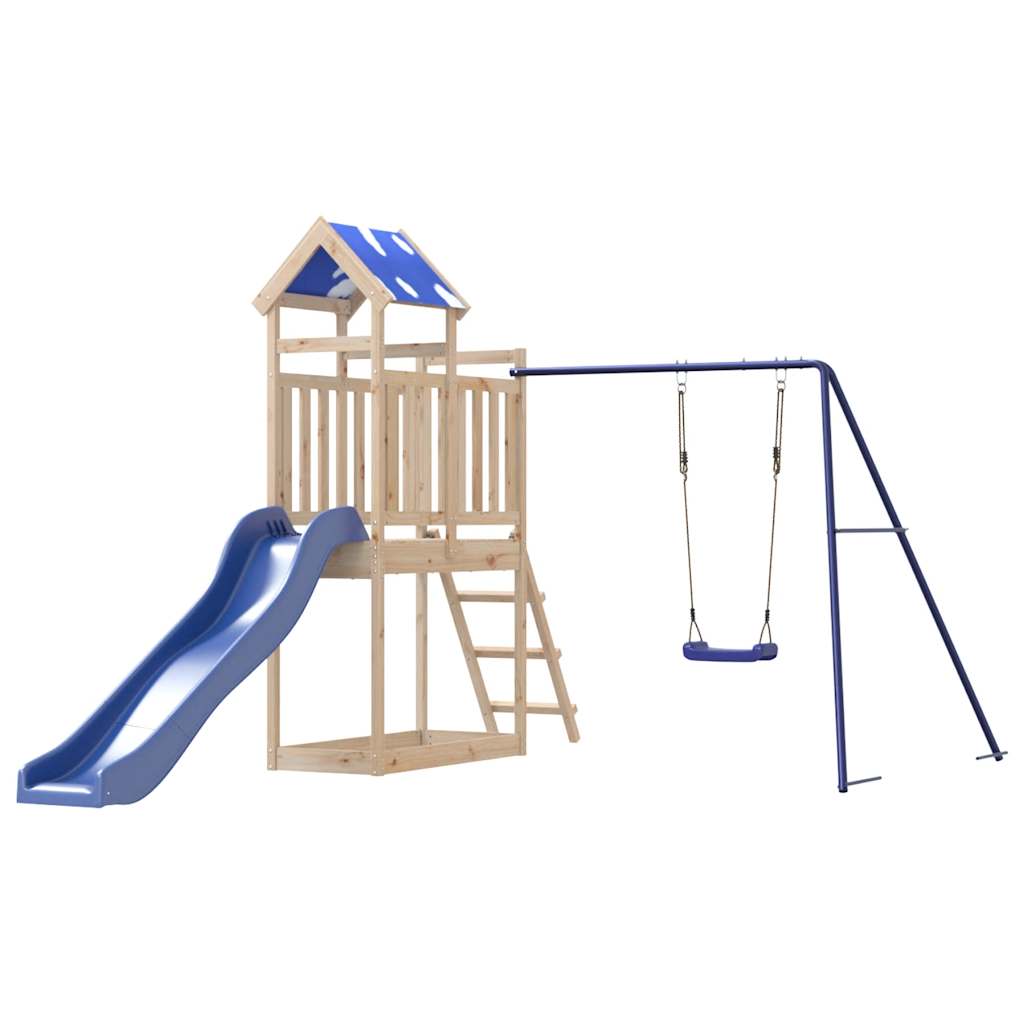 vidaXL Outdoor Playset Solid Wood Pine