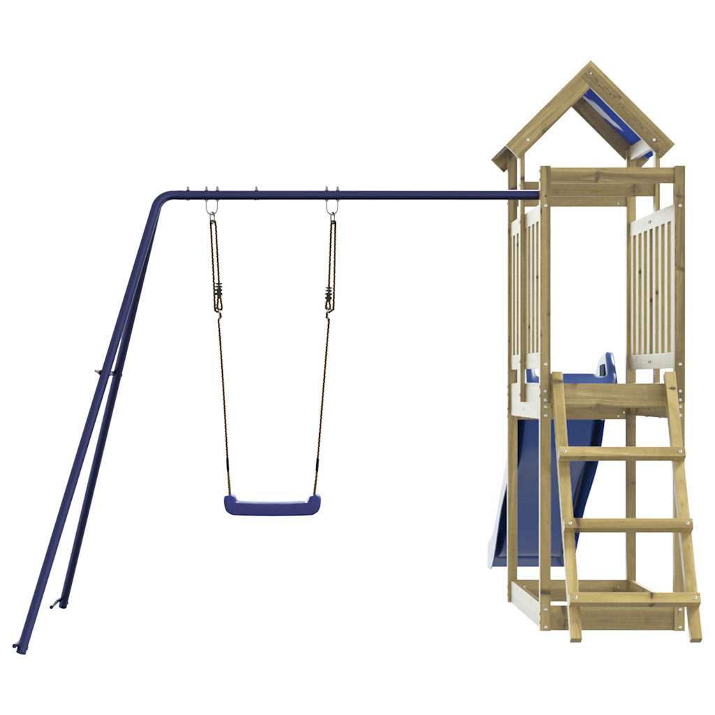 vidaXL Outdoor Playset Impregnated Wood Pine