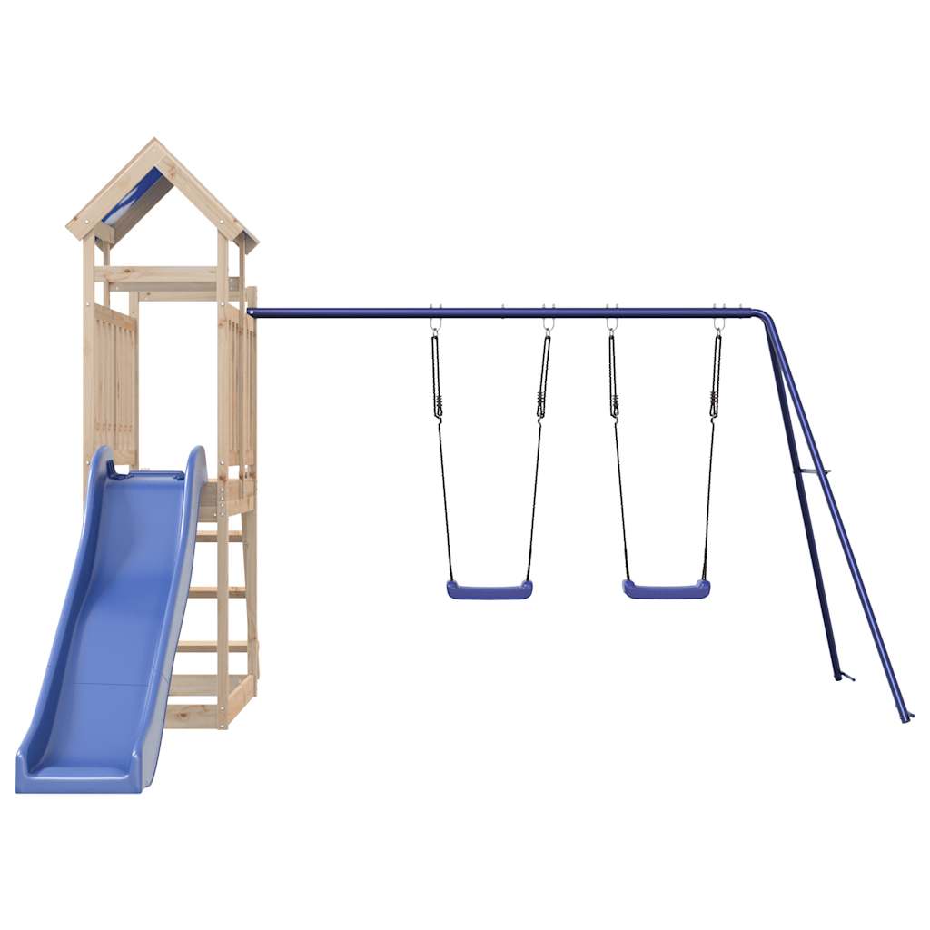 vidaXL Outdoor Playset Solid Wood Pine