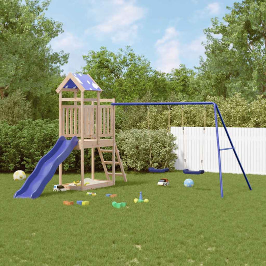 Outdoor Playset Solid Wood Pine
