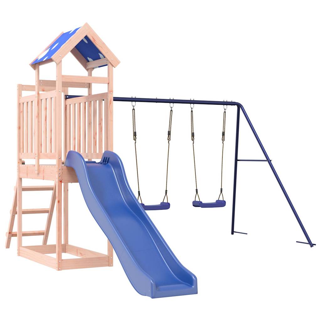 vidaXL Outdoor Playset Solid Wood Douglas