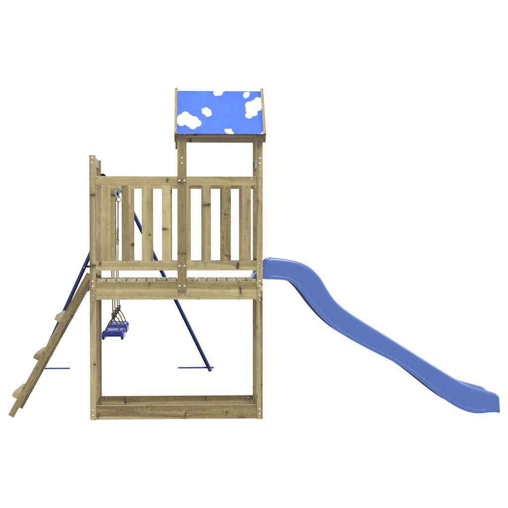 vidaXL Outdoor Playset Impregnated Wood Pine