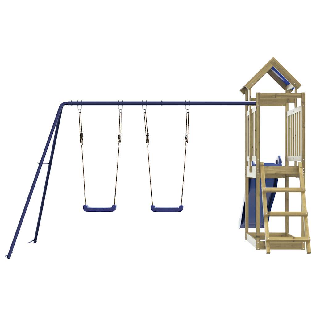 vidaXL Outdoor Playset Impregnated Wood Pine