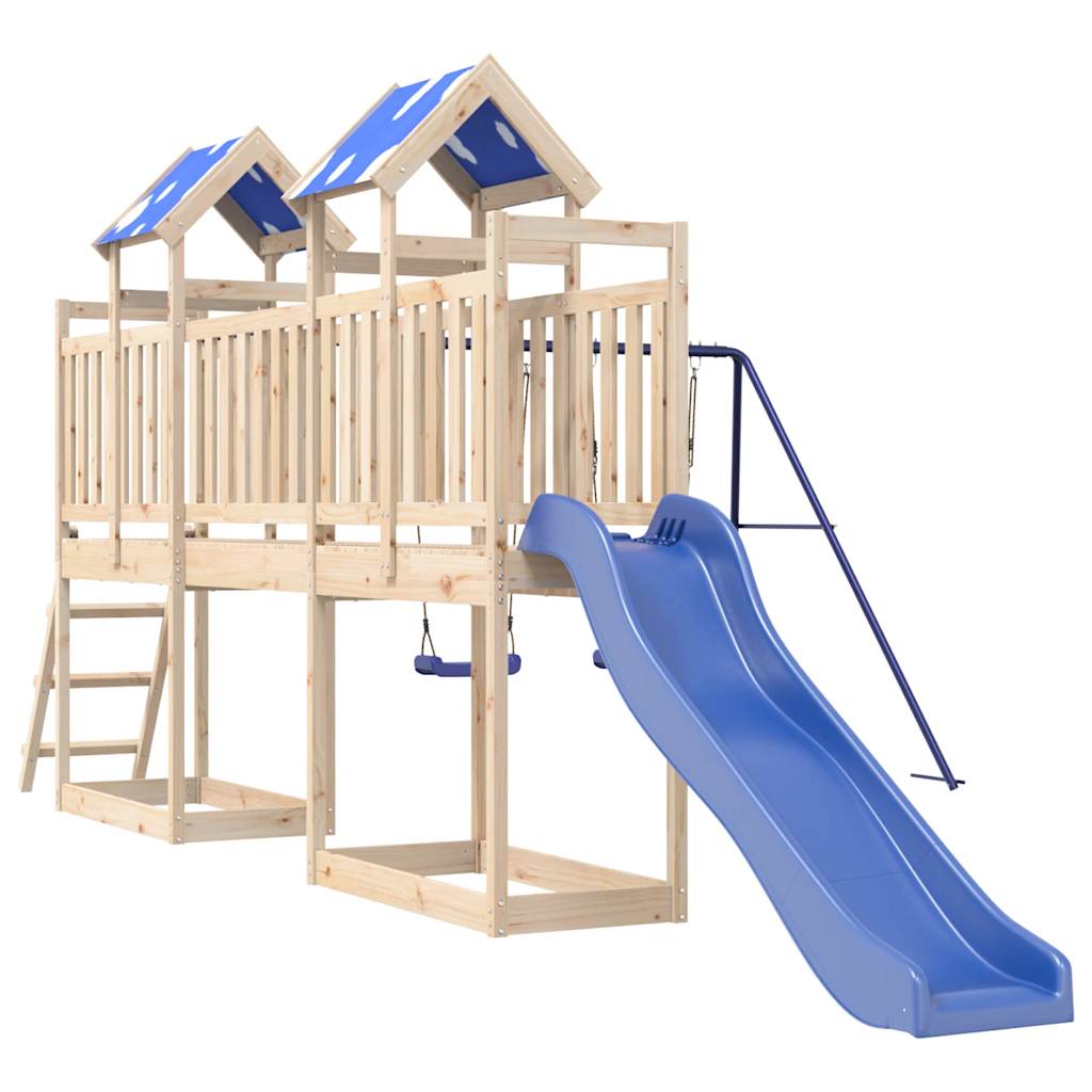 vidaXL Outdoor Playset Solid Wood Pine