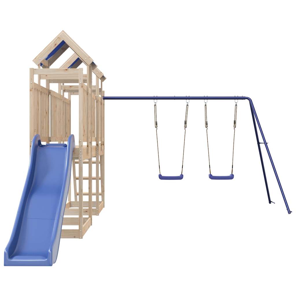 vidaXL Outdoor Playset Solid Wood Pine