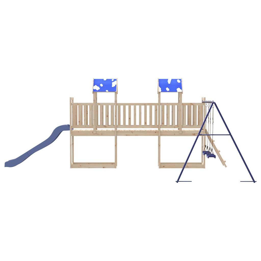 vidaXL Outdoor Playset Solid Wood Pine