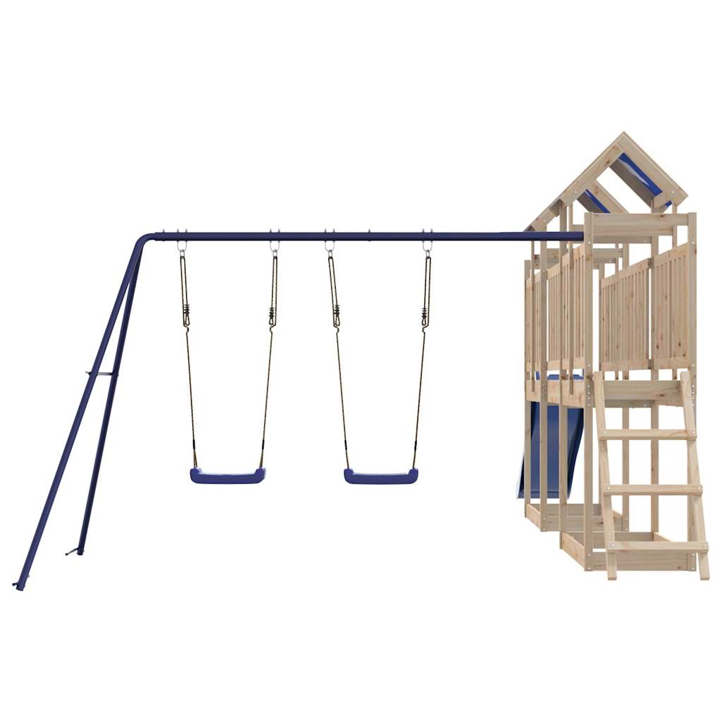 vidaXL Outdoor Playset Solid Wood Pine