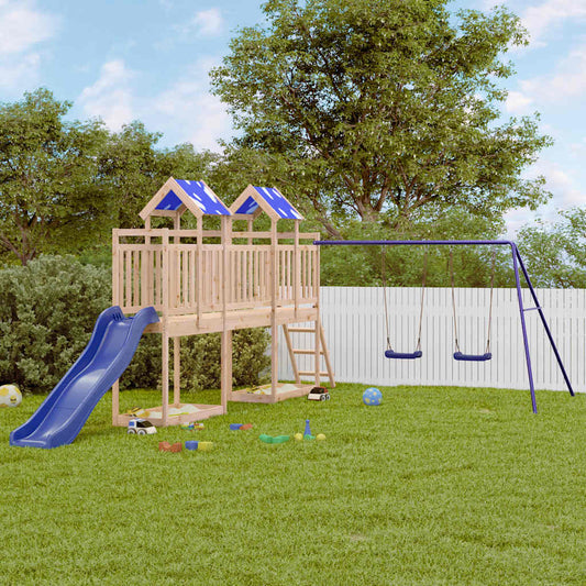 vidaXL Outdoor Playset Solid Wood Pine