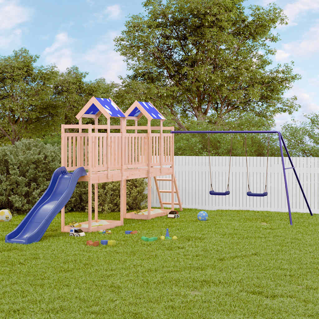 vidaXL Outdoor Playset Solid Wood Douglas