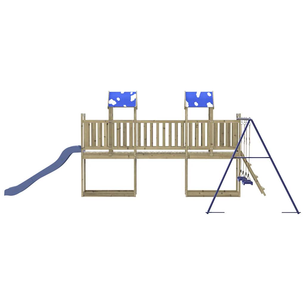 vidaXL Outdoor Playset Impregnated Wood Pine