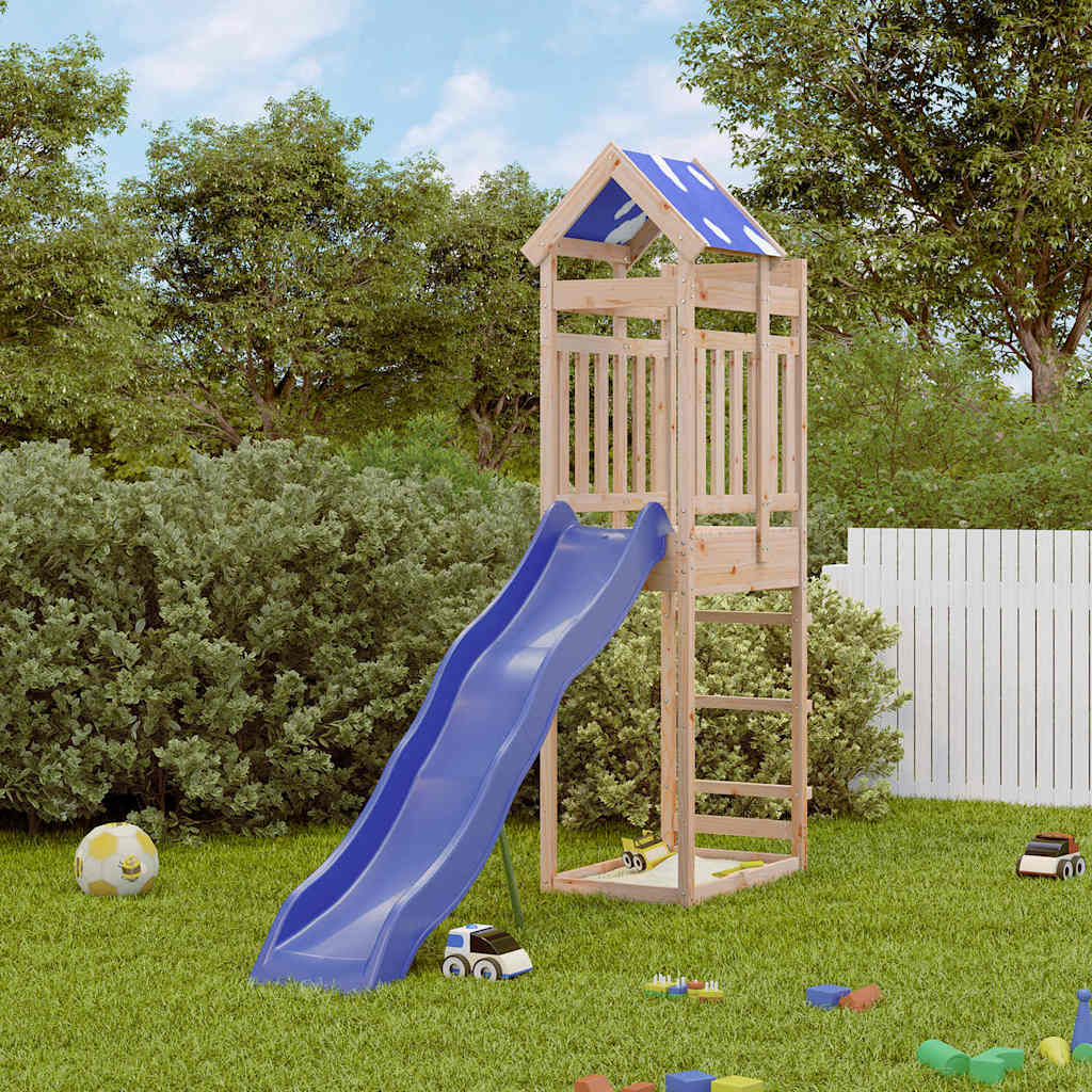 vidaXL Outdoor Playset Solid Wood Pine