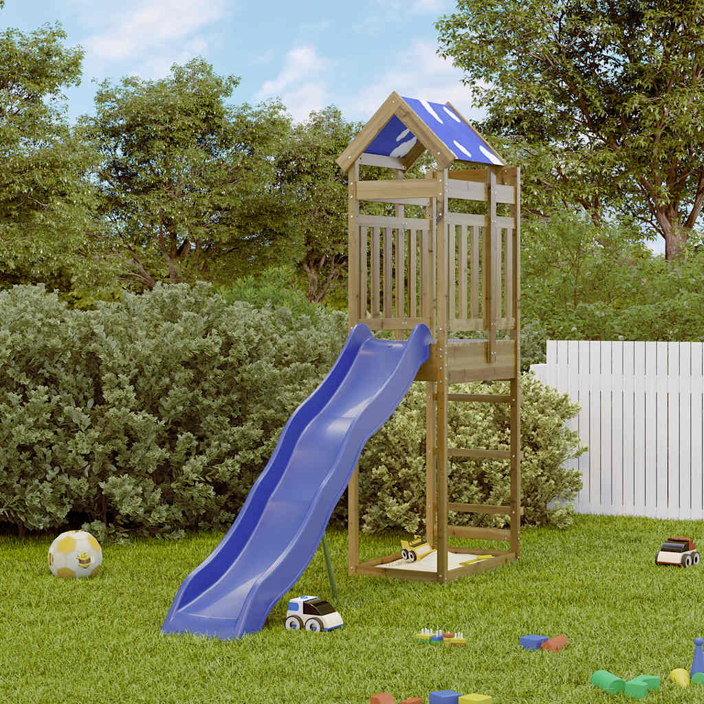 vidaXL Outdoor Playset Impregnated Wood Pine