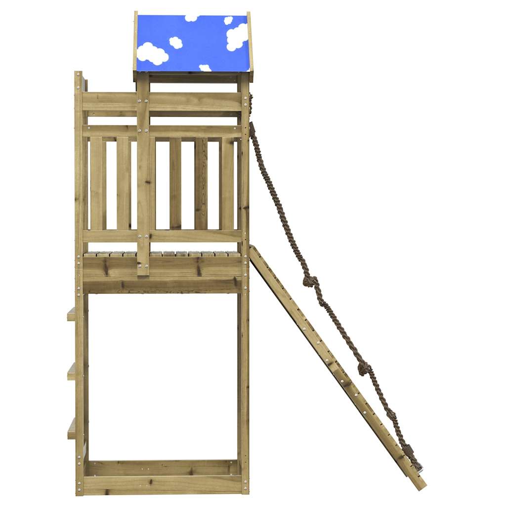 vidaXL Outdoor Playset Impregnated Wood Pine