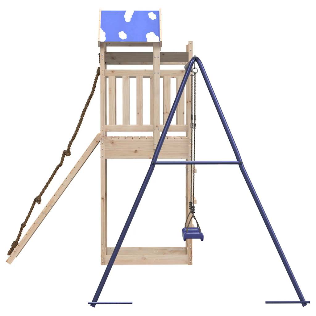 vidaXL Outdoor Playset Solid Wood Pine